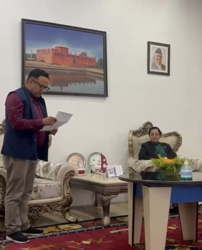 नेपाल शेयर बजार लगानीकर्ता संघको प्रतिनिधिमण्डल र राष्ट्र बैंकका का.मु. गभर्नरबीच औपचारिक भेटघाट